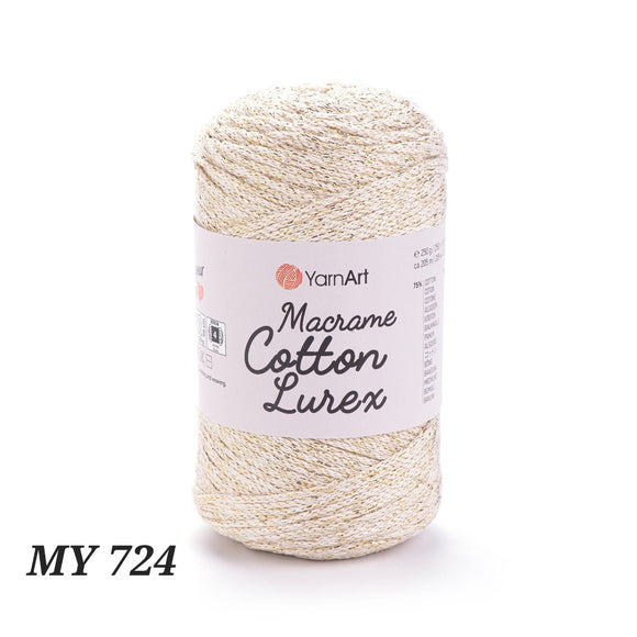 YarnArt Macrame Cotton Lurex
