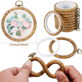 Imitated Wood Embroidery Hoop