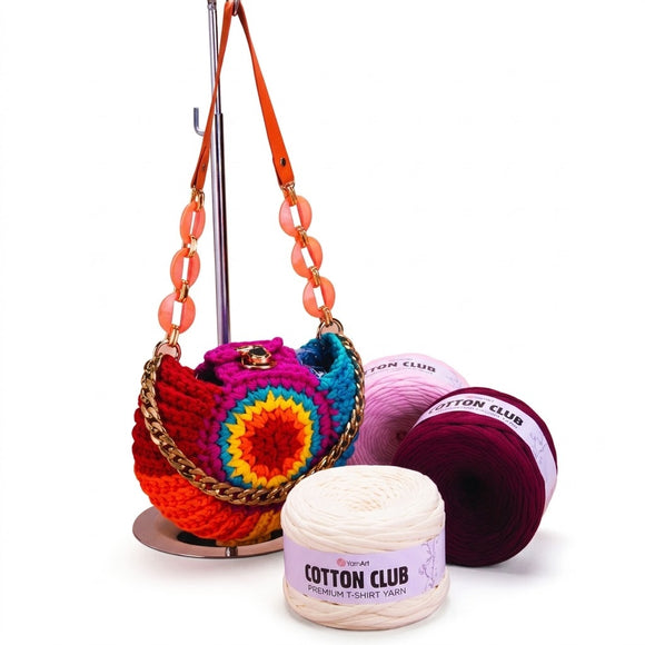YarnArt Cotton Club( Premium T-shirt Yarn)