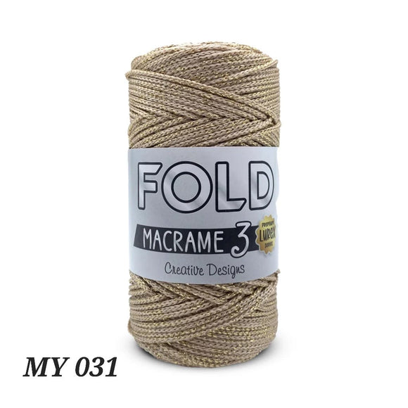 Fold Macrame 3 Lurex