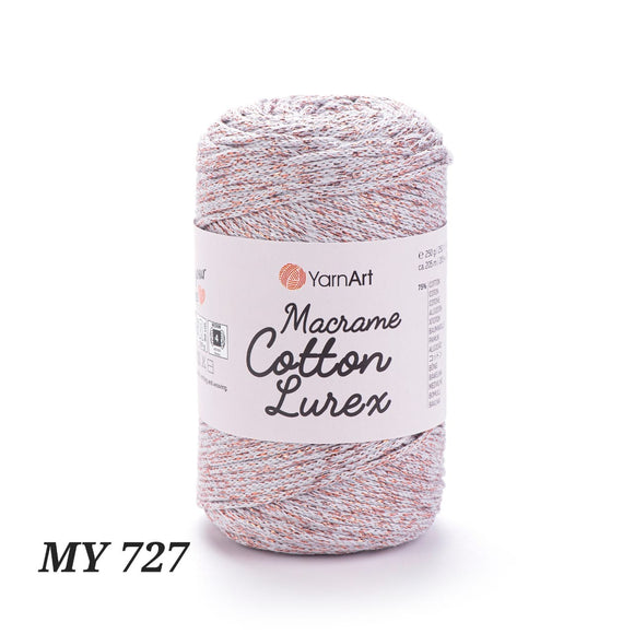 YarnArt Macrame Cotton Lurex