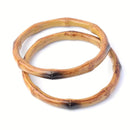 Plastic Bamboo Bag Handle 13cm  (pair)-2