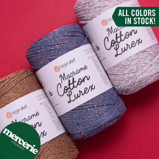 YarnArt Macrame Cotton Lurex