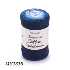 Acheter 1316 YarnArt Macrame Cotton Spectrum