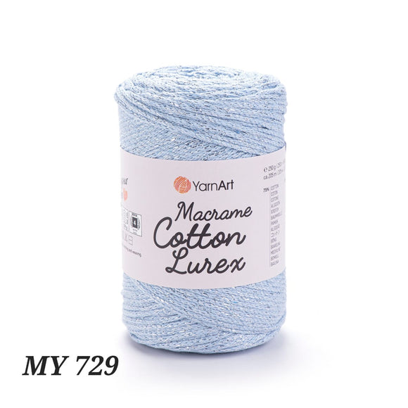 YarnArt Macrame Cotton Lurex