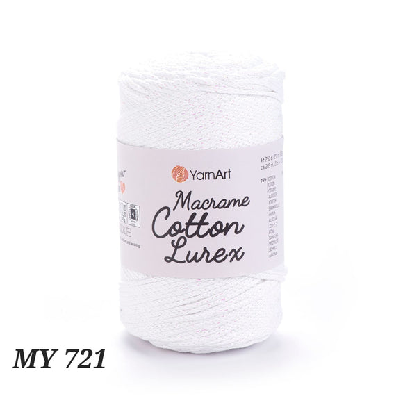 YarnArt Macrame Cotton Lurex