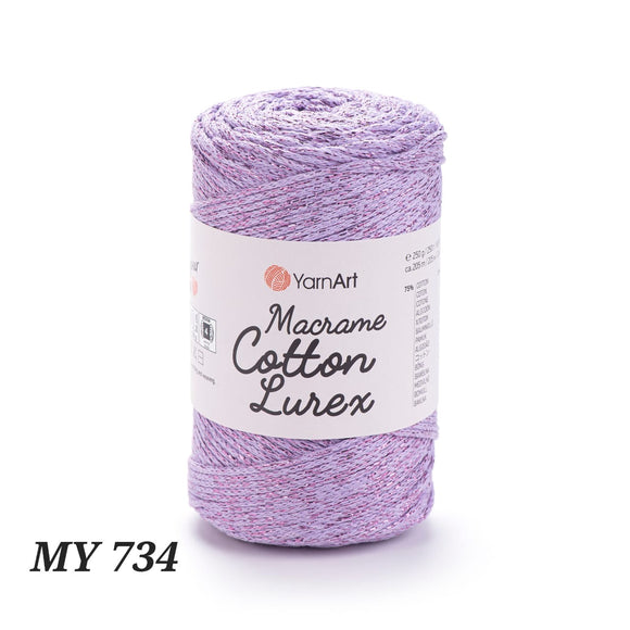 YarnArt Macrame Cotton Lurex