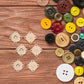 Magnetic Snap Buttons 10 pieces (Crochet Bag Closure)