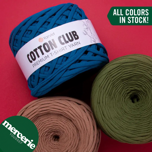 YarnArt Cotton Club( Premium T-shirt Yarn)