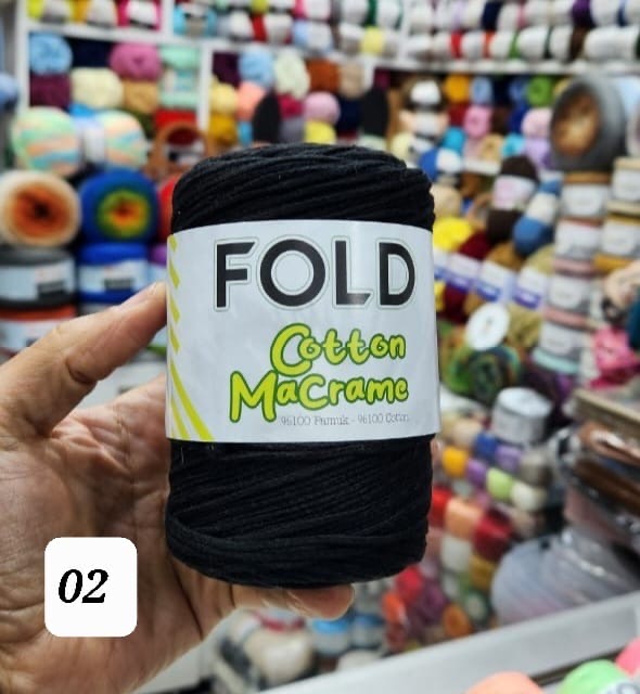 Fold Cotton Macrame