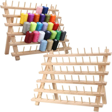 Collapsible Wooden Thread Holder