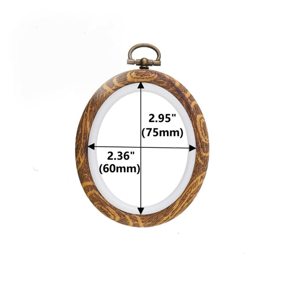 Imitated Wood Embroidery Hoop