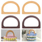 Handbag, Wooden Handle 12 x 8.5 cm