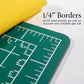 Professional-quality, double-sided self-healing cutting mat(A1 to A4)