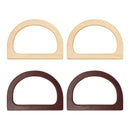 Handbag, Wooden Handle 12 x 8.5 cm-3