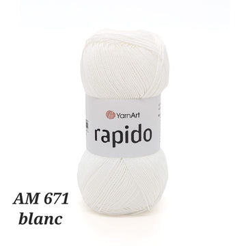 Acheter am-671-white YarnArt Rapido