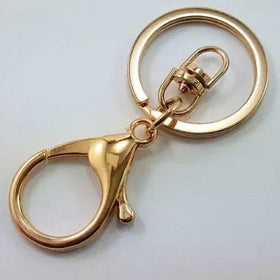 Lobster clasp keychains with a swivel eye