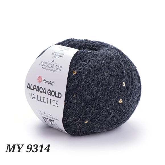 YarnArt Alpaca Gold Paillettes