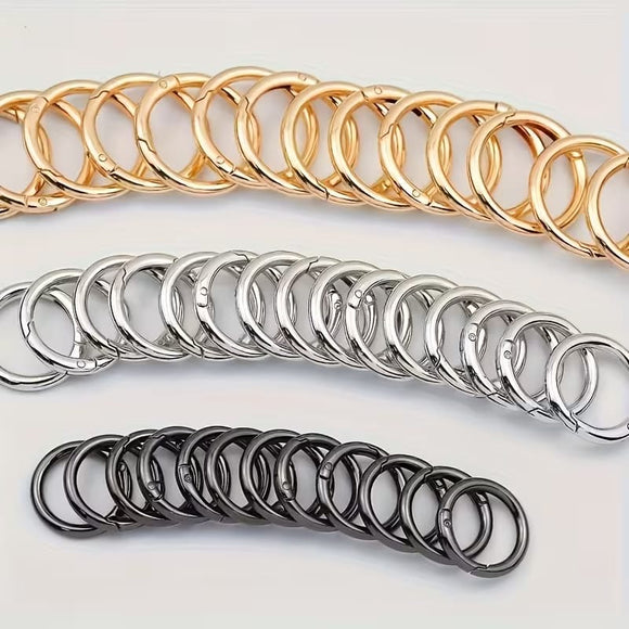 Circle snap clasp (1pc)