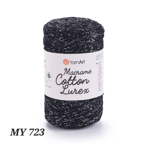 YarnArt Macrame Cotton Lurex