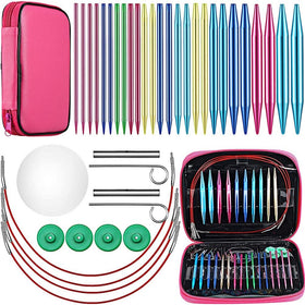 Interchangeable Circular Knitting Needle Set