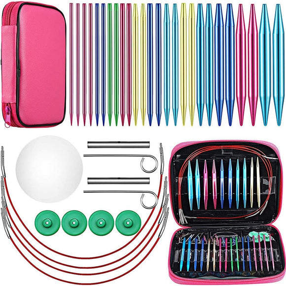 Interchangeable Circular Knitting Needle Set
