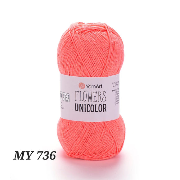 YarnArt Flowers Unicolor
