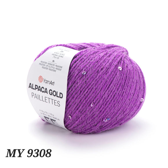 YarnArt Alpaca Gold Paillettes