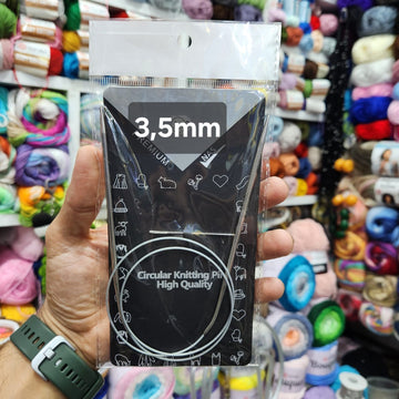 Premium circular knitting needles (80 cm lenght)