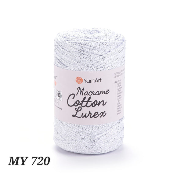 YarnArt Macrame Cotton Lurex