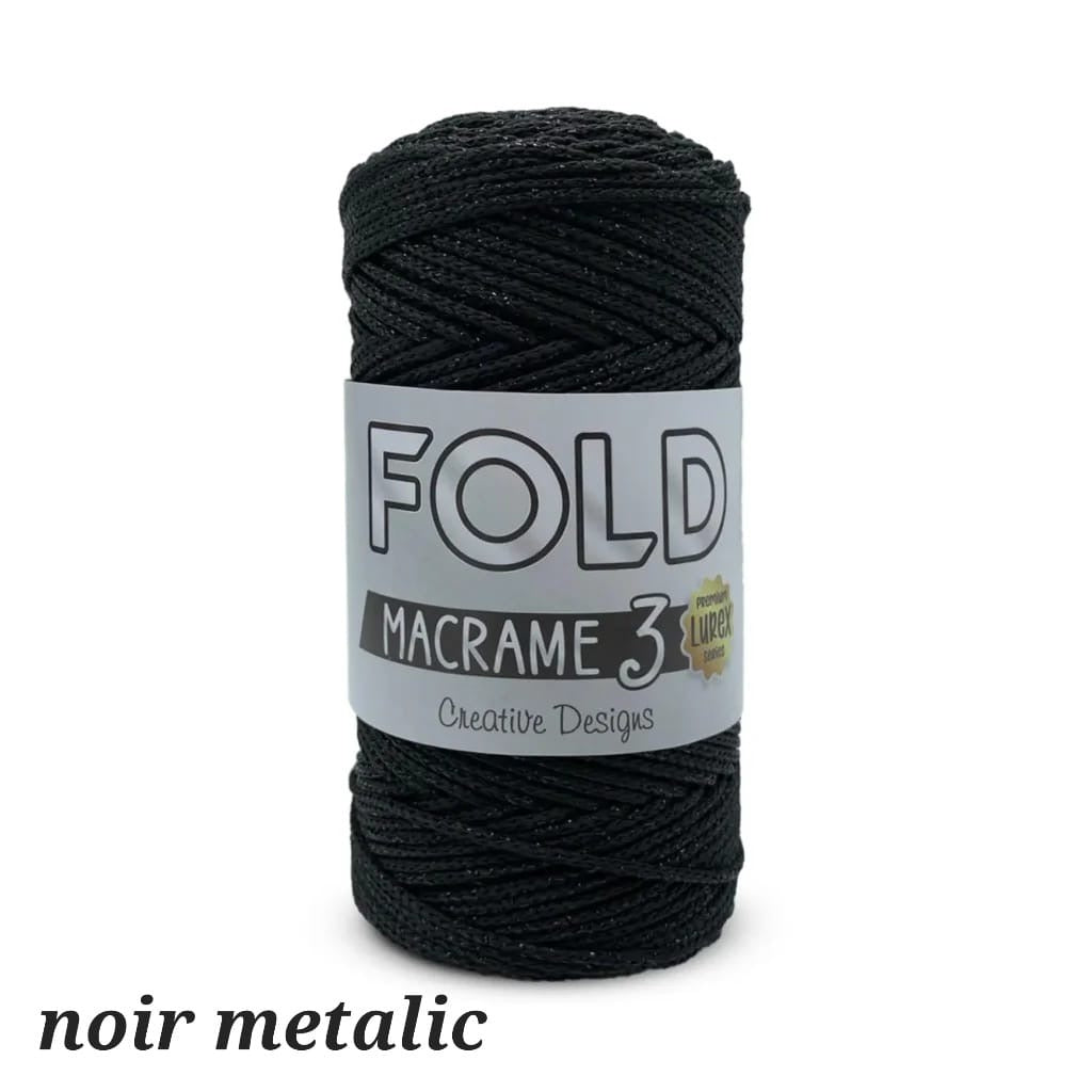 Fold Macrame 3 Lurex