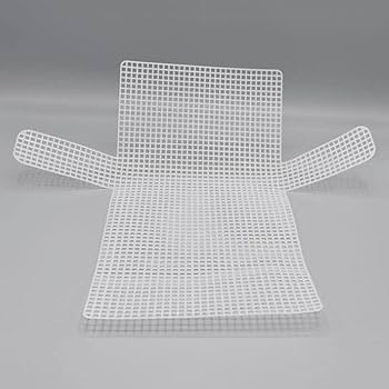 Clear Plastic Mesh Sheets for Crochet Purse Making