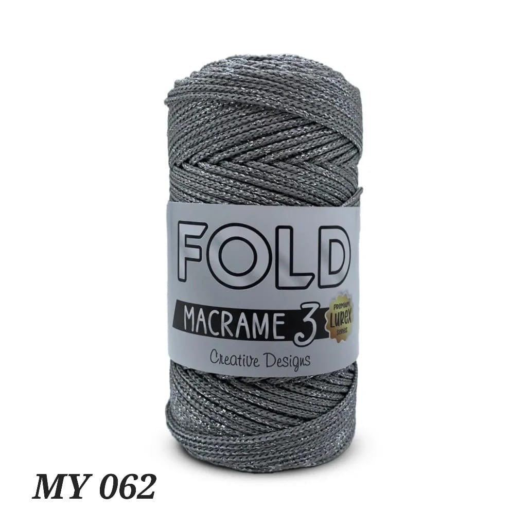Fold Macrame 3 Lurex