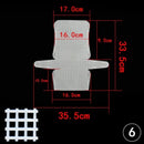 Clear Plastic Mesh Sheets for Crochet Purse Making-1