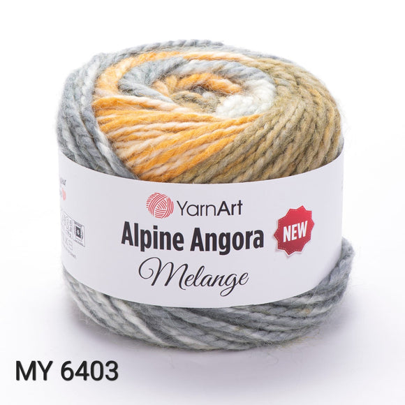 YarnArt Alpine Angora melange