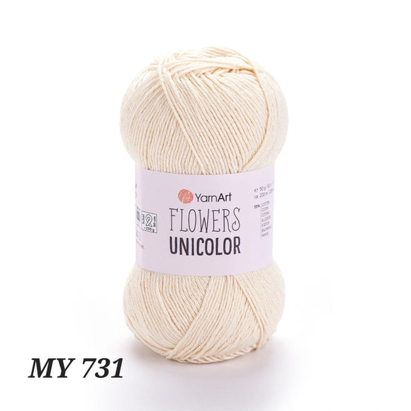 YarnArt Flowers Unicolor