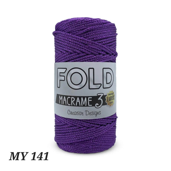 Fold Macrame 3 Lurex