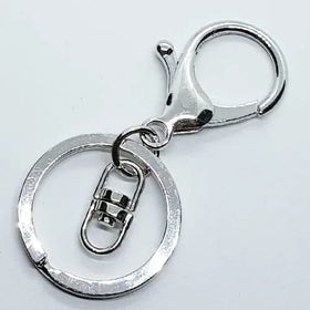 Lobster clasp keychains with a swivel eye - 0