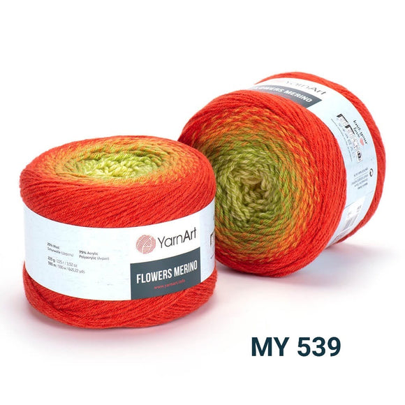 YarnArt Flowers Merino