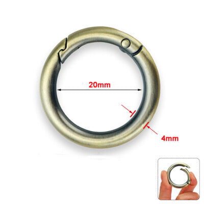 Circle snap clasp (1pc)