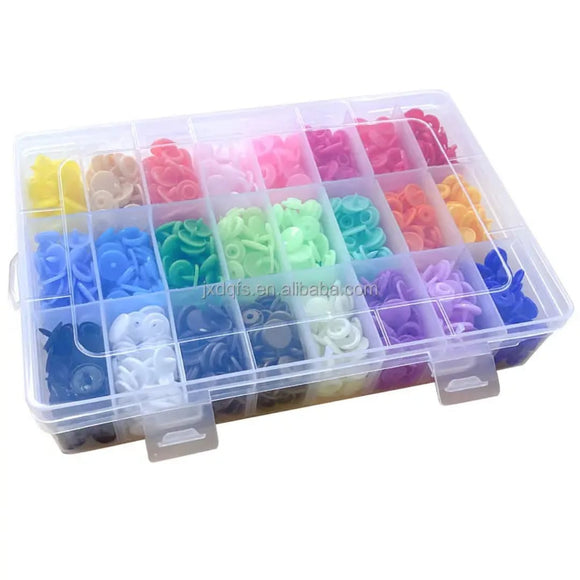 Kit de pinces pour boutons-pression, Comprend des boutons-pression en plastique et des outils d'installation