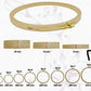 Nurge Beech Embroidery Hoops (8 mm hoop depth only)