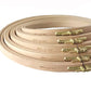 Nurge Beech Embroidery Hoops (8 mm hoop depth only)
