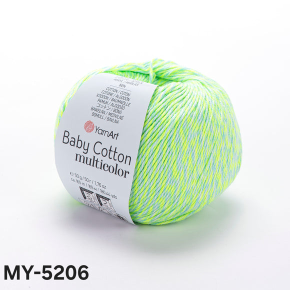 Yarnart baby cotton multicolor