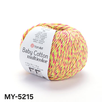 Buy my-5215 Yarnart baby cotton multicolor