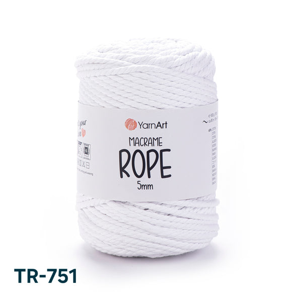 Macramé rop 5mm 500gr