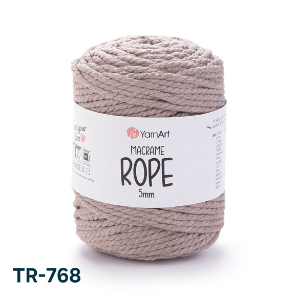 Macramé rop 5mm 500gr