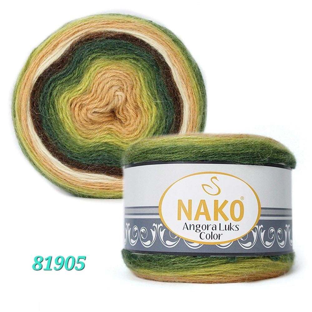 Nako Angora Luks Color - 0