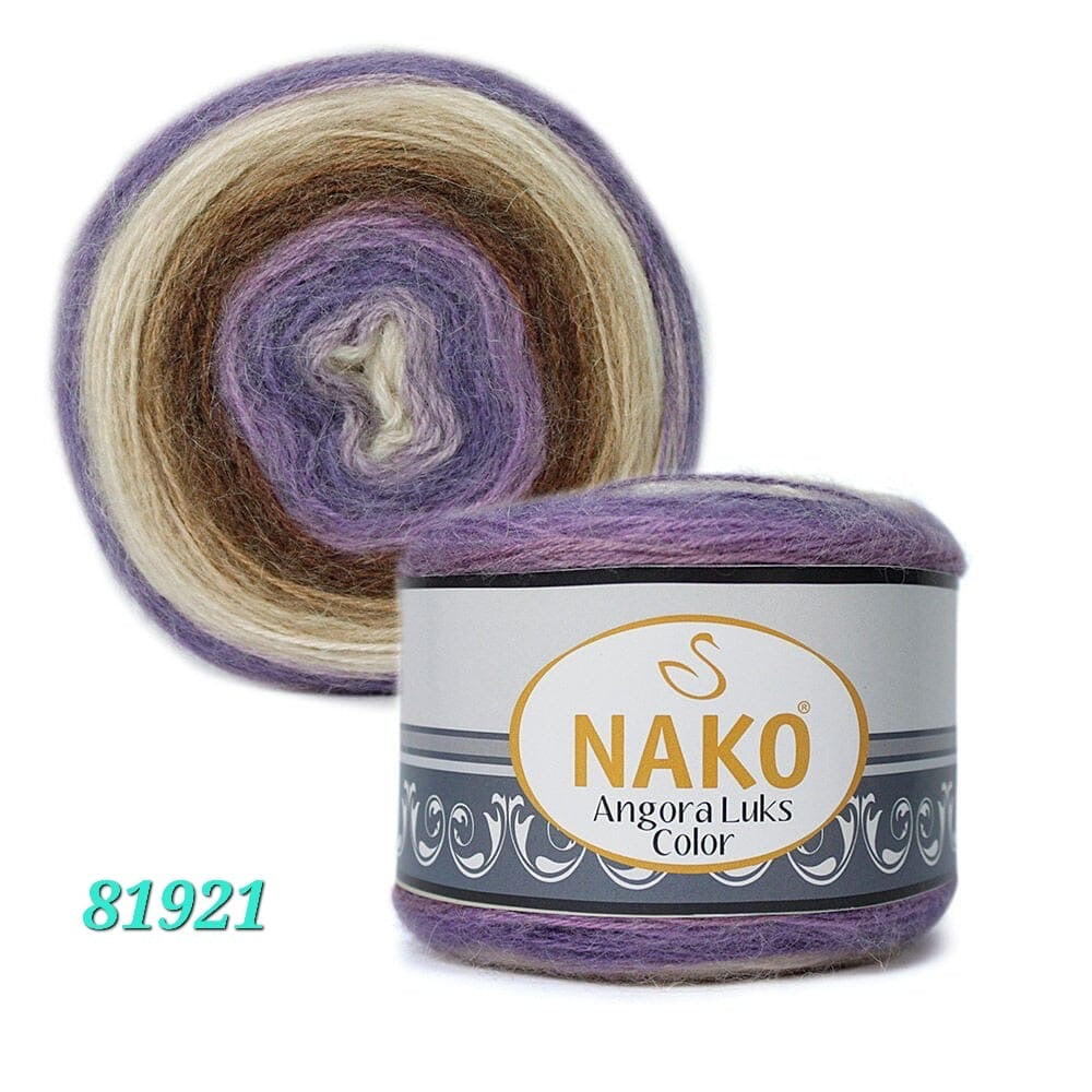Angorian Colour Nako Angora Luks Color | mercerieyoussef