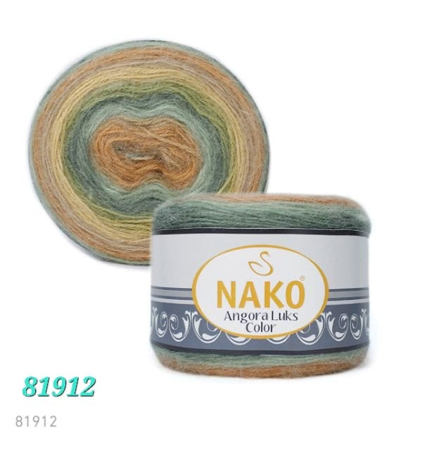 Nako Angora Luks Color